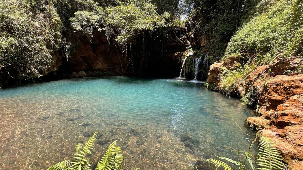 Beautiful natural pool to enjoy