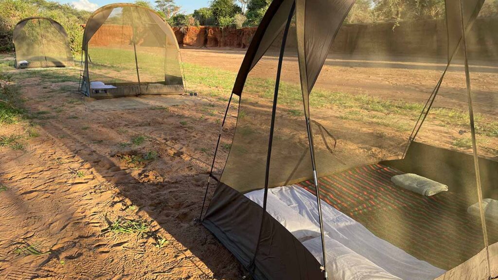 Mobile Safari glamping