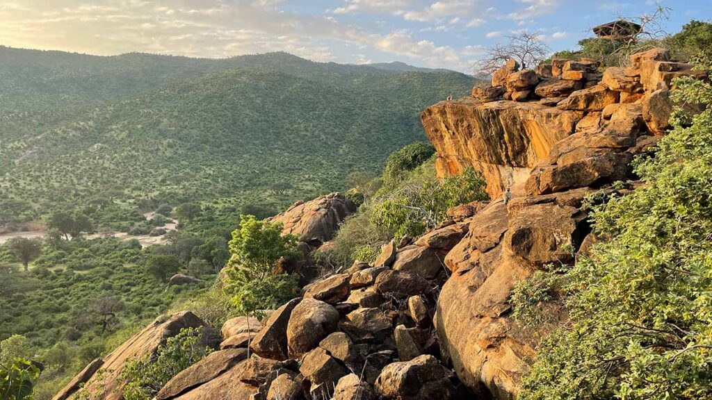 Stunning views from Tassia Safaris