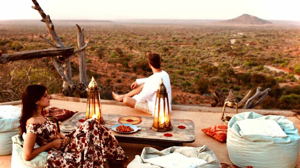 Picnic with stunning views